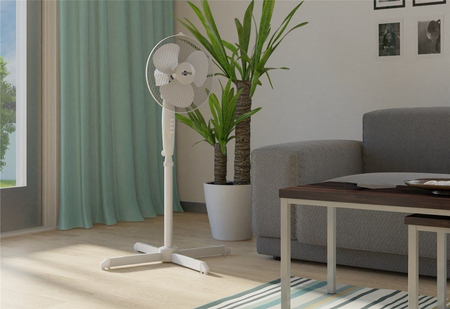 16" Goobay Standventilator 45W WHITE