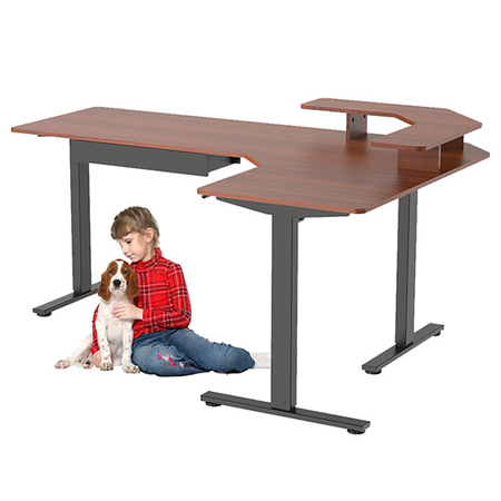 Elektryczne biurko Spacetronik Loris 124BM 180x120 Outlet B-