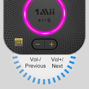 B06S Plus Odbiornik audio Bluetooth 5.2 aptX 30m