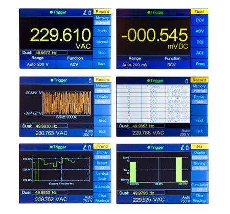 Echt-Effektivwert-USB-Tischmultimeter PeakTech 4096
