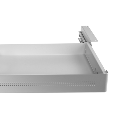 Under-Desk Storage Drawer Large Black