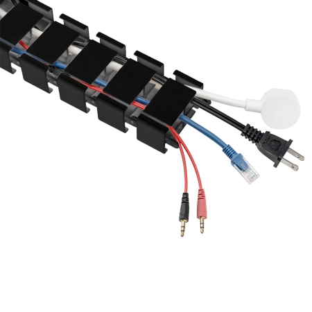 Organizer do kabli OUTLET Spacetronik czarny SPK-182B