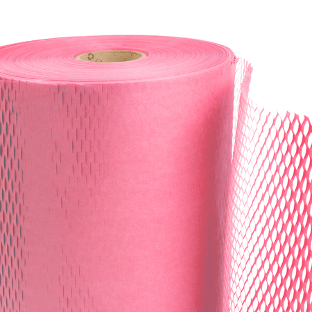 Papier nacinany plaster miodu różowy 30cm 100m