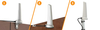 Antena LTE SISO Poynting OMNI-280-2