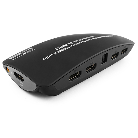 2-in-1-HDMI-Kombinierer mit 1/4-Audioextraktor SPH-RAE04