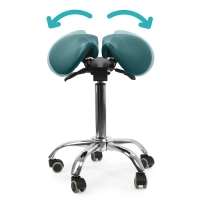 Ergonomiczny hoker regulowany siodło Spacetronik Sella (czarny) OUTLET