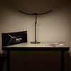 Profesjonalna Lampa Biurkowa LED CRI 95 Bezcieniowa Spacetronik Glow D5 z Regulacją Czarna 24W