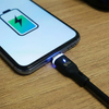 Kabel LED silikonowy USB-C do USB-C 0.5m