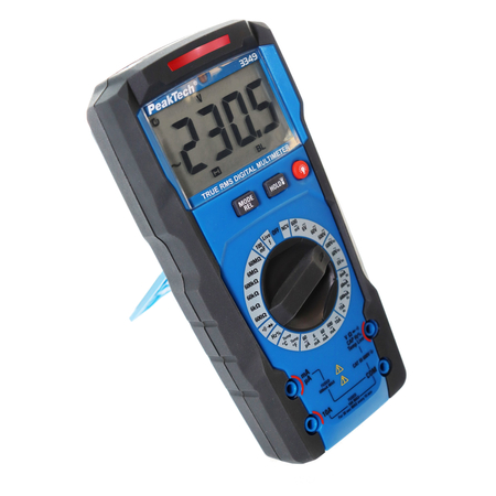 Digitales Multimeter 10A 600V Diode PeakTech 3349