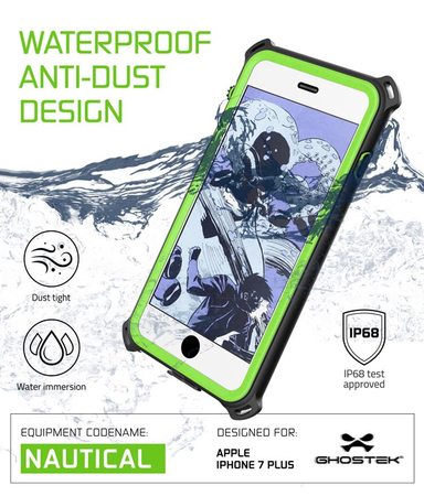 Nautische Hülle Apple iPhone 7 Plus 8 Plus weiß