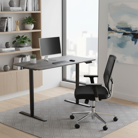 Spacetronik Moris 121BG 120x60 elektrischer Schreibtisch - zdjęcie 2