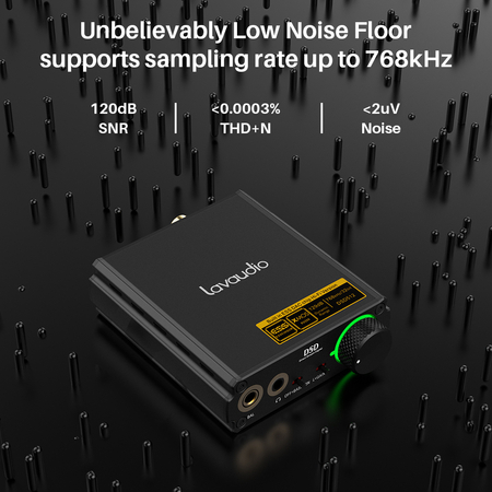 DS400 Odbiornik Audio konwerter dźwięku USB DAC Lavaudio