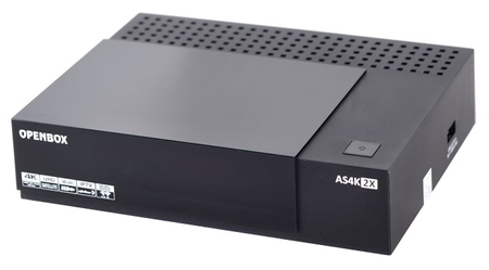 Openbox AS4K 2X 4K DVB-S2X Android KODI NETFLIX