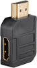 Adapter gniazdo - wtyk HDMI 2.1 8K POZIOMY 270st.