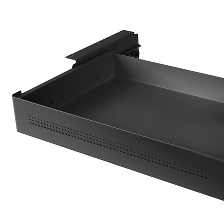 Under-Desk Storage Drawer Large Black