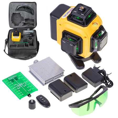 Poziomica laserowa 4D ECO 3 Linbox z Etui