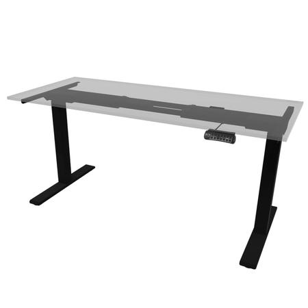 Stelaż elektryczny do biurka Spacetronik SPE-214AB USB
