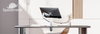 Spacetronik SPAS110S silberne Monitorhalterung