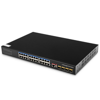 Switch LAN Gigabit zarządzalny L3 GS5024PS4 400W 24x PoE  10G 4x SFP