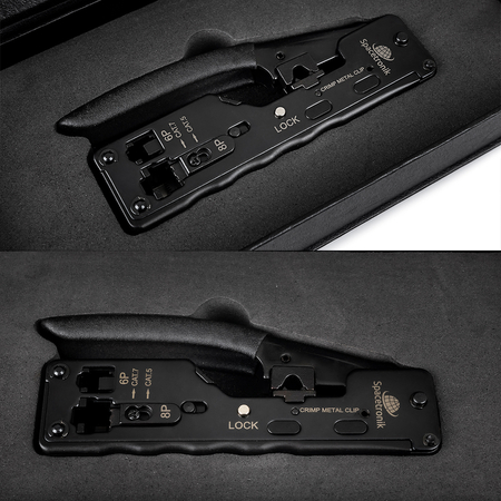 Durchgangs-Crimpzange RJ45/RJ12/RJ11 PT-CT02 - zdjęcie 2