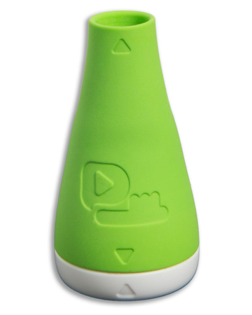 Nasadka z trenującą szczoteczką do zębów Playbrush SMART zielona