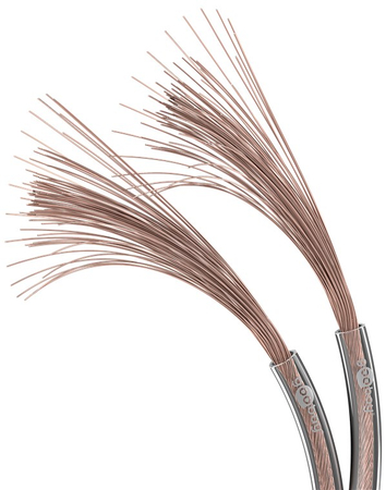 Kabel głośnikowy GOOBAY transparentny 2x4.0mm2 CCA 100m - zdjęcie 2