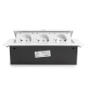 Gniazdo meblowe OUTLET  wpuszczane Spacetronik SPS-D33W V2