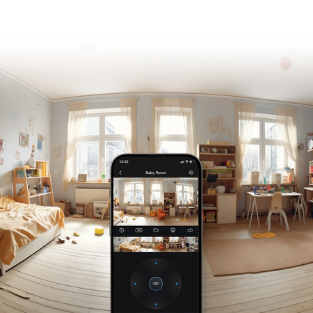 Kamera wewnętrzna obrotowa QHD 4MP WiFi Aosu P1 Pro SL-C2P