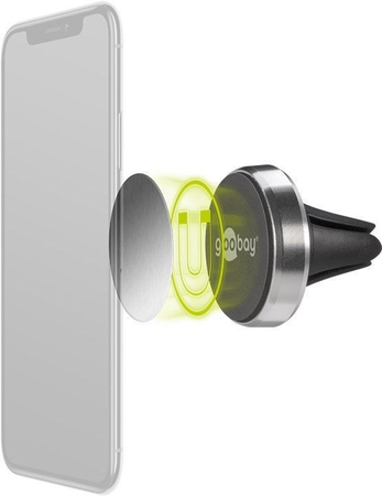 Magnetischer Kühlergrillhalter Chrom Goobay