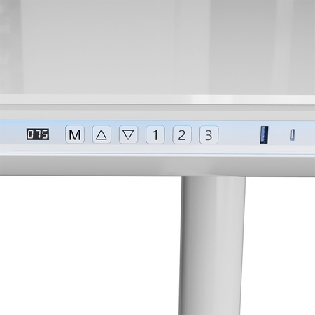 Mobile Singlel-Motor Sit-Stand Desk ASTRID