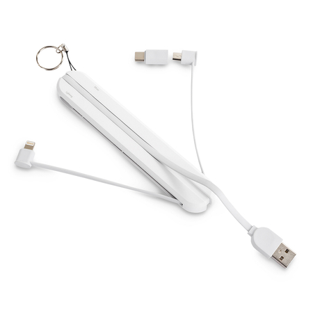 Kabel 2w1 do ładowania USB-A / micro-USB   Lightning   adapter micro na USB-C LC130