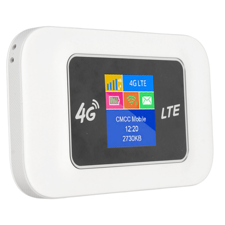 SIM 4G LTE Wi-Fi 4 LCD Mobilfunk-Router Edup EP-D523