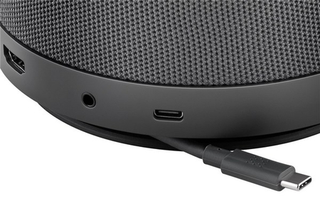 Mehrfachanschluss Goobay USB-C HDMI RJ45 USB SD AUX QI Spk