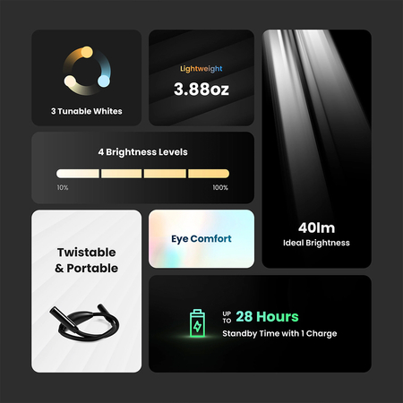 Lampka na szyję do czytania Yeelight Neck Light