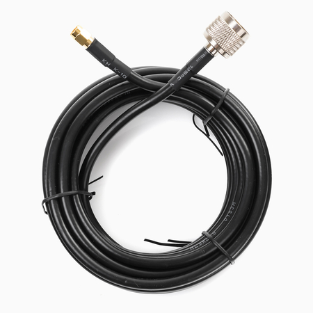 Kabel GSM przewód antenowy Spacetronik wtyk N wtyk SMA LMR240 4m