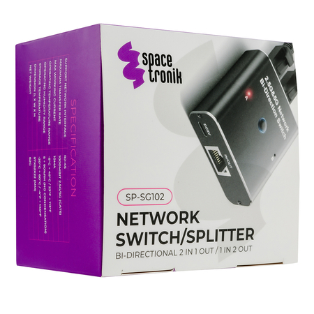 Ethernet-Verteiler RJ45 1 bis 4 SP-SG104 Gigabit