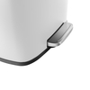 Funky Trash Can White Black Spacetronik Pojedynczy