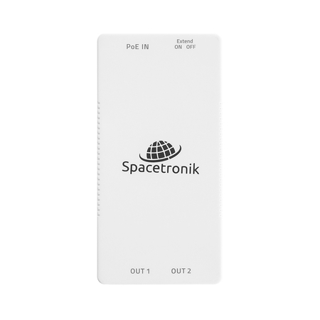 Ethernet PoE-Verlängerung 2x 100Mbps SP-EPOEF21