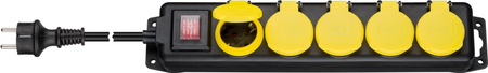Goobay 5xAC 230V Außensteckdosenleiste IP44