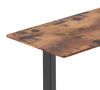 Spacetronik Moris 120BR 140x70 elektrischer Schreibtisch
