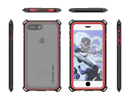 Nautische Hülle Apple iPhone 7 Plus 8 Plus rot - zdjęcie 2