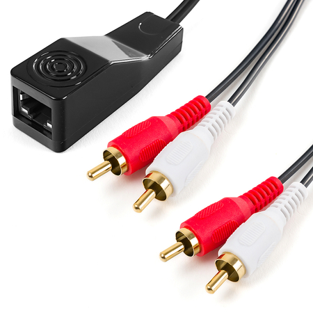 Audio-Verlängerung 2RCA über LAN-Kabel SPA-A03 - zdjęcie 2
