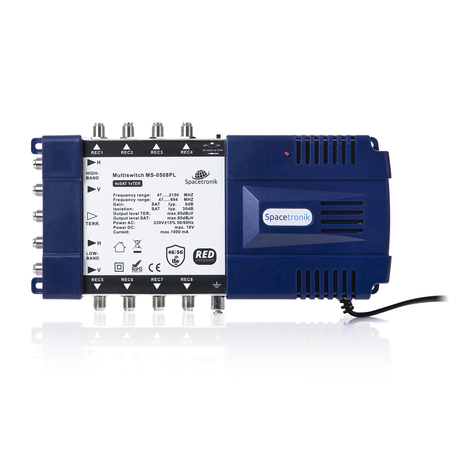Spacetronik Pro Serie Multischalter MS-0508PL 5/8 - zdjęcie 2