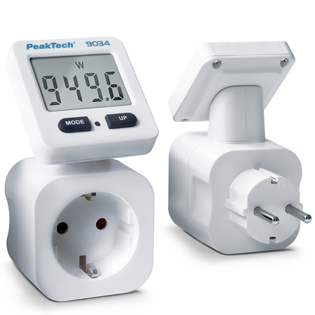 Cyfrowy Licznik Zużycia Energii PeakTech 9034