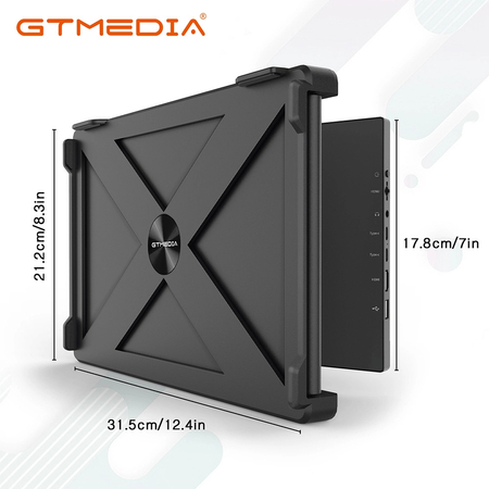 Dwa dodatkowe monitory do  laptopa USB-C 2x11.6" Full HD