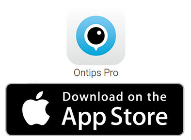 Ontips Pro aplikacja do systemu alarmowego Maxkin na IOS