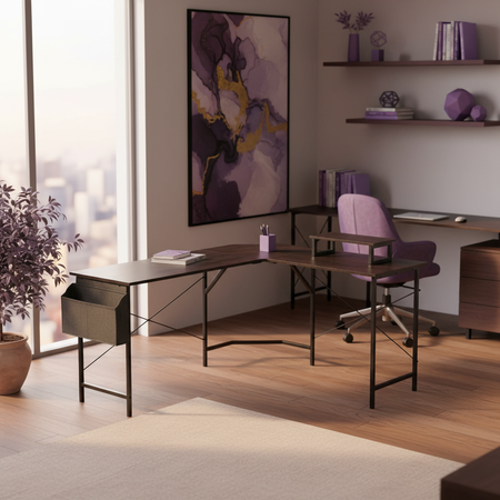 Biurko narożne Spacetronik FUNKY FURNITURE 150x120