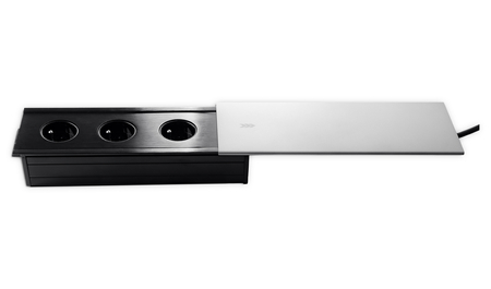 Spacetronik SPS-S33S Schiebetisch-Steckdose