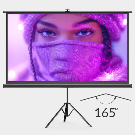 Ekran Projekcyjny ze Statywem 100" 4K Spacetronik Outlet A