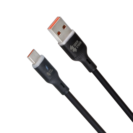 Kabel LED silikonowy  USB2.0 do USB-C 1m 